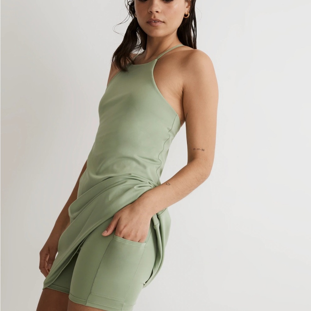 Green Madewell flex 2.0 fitness dress